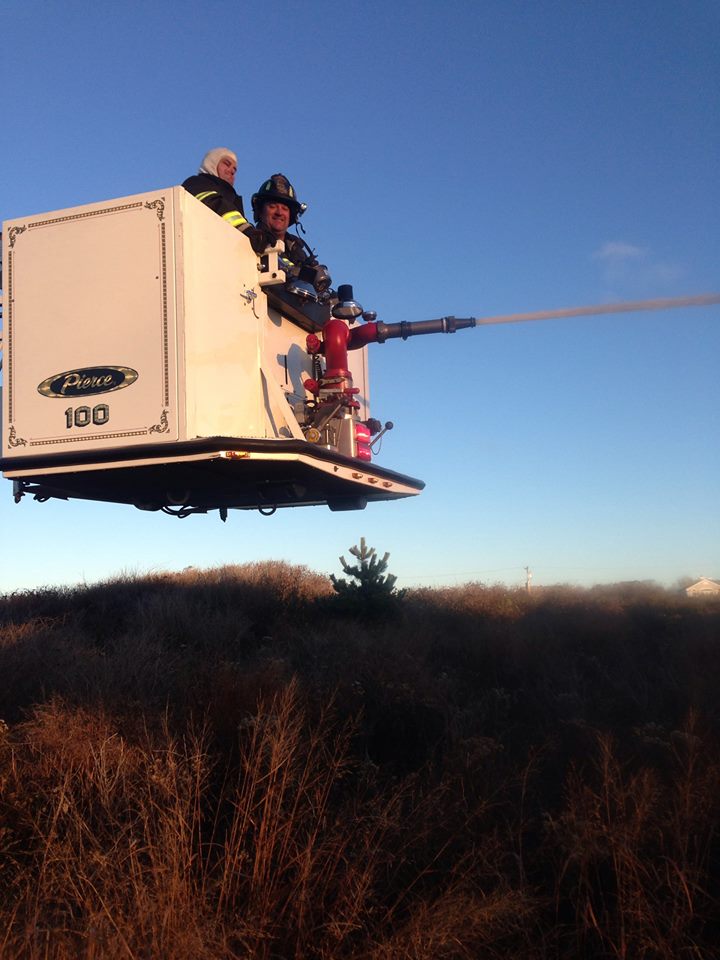 Montauk Shores Trailer Fire